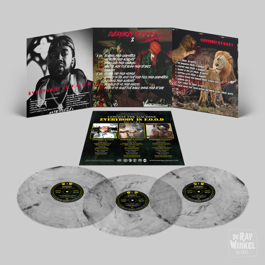 Pre-Order // Everybody Is Food 1,2 & 3 - Conway