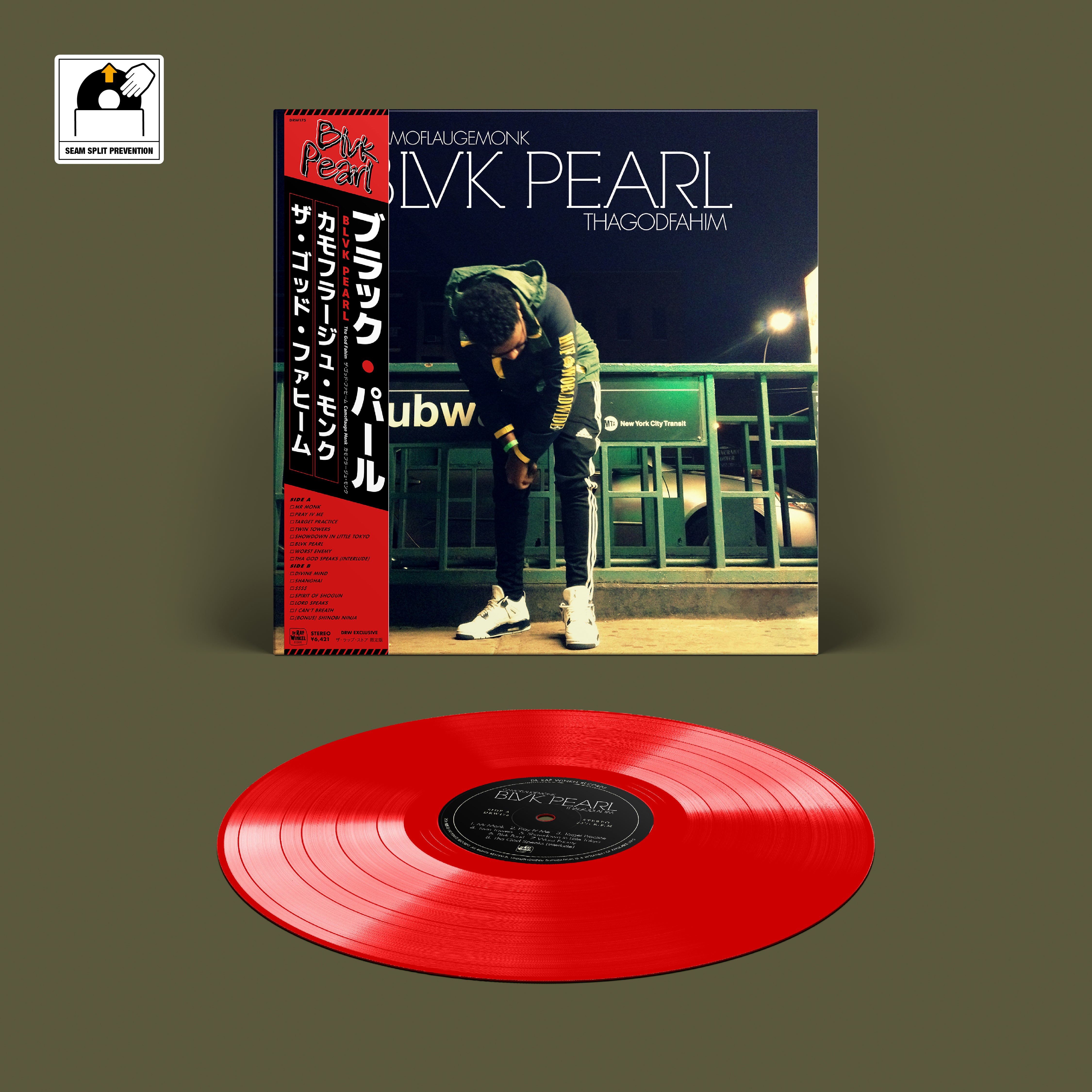 Pre-Order // Tha God Fahim & Camoflauge Monk - Blvk Pearl