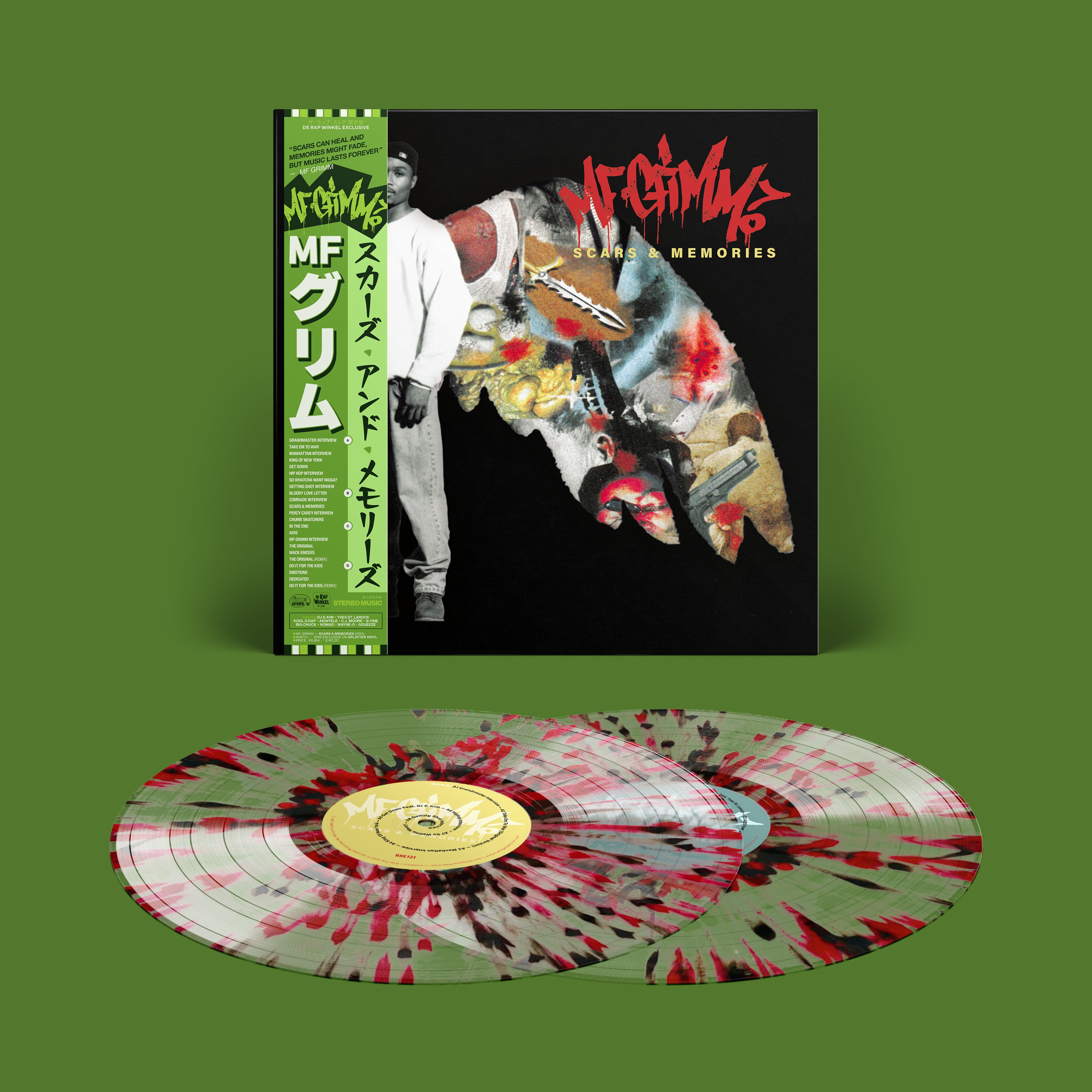 MF Grimm - Scars & Memories – deRapWinkel.nl