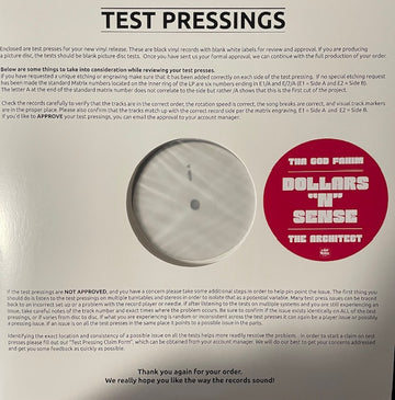 The God Fahim & The Architect - Dollars N Sense