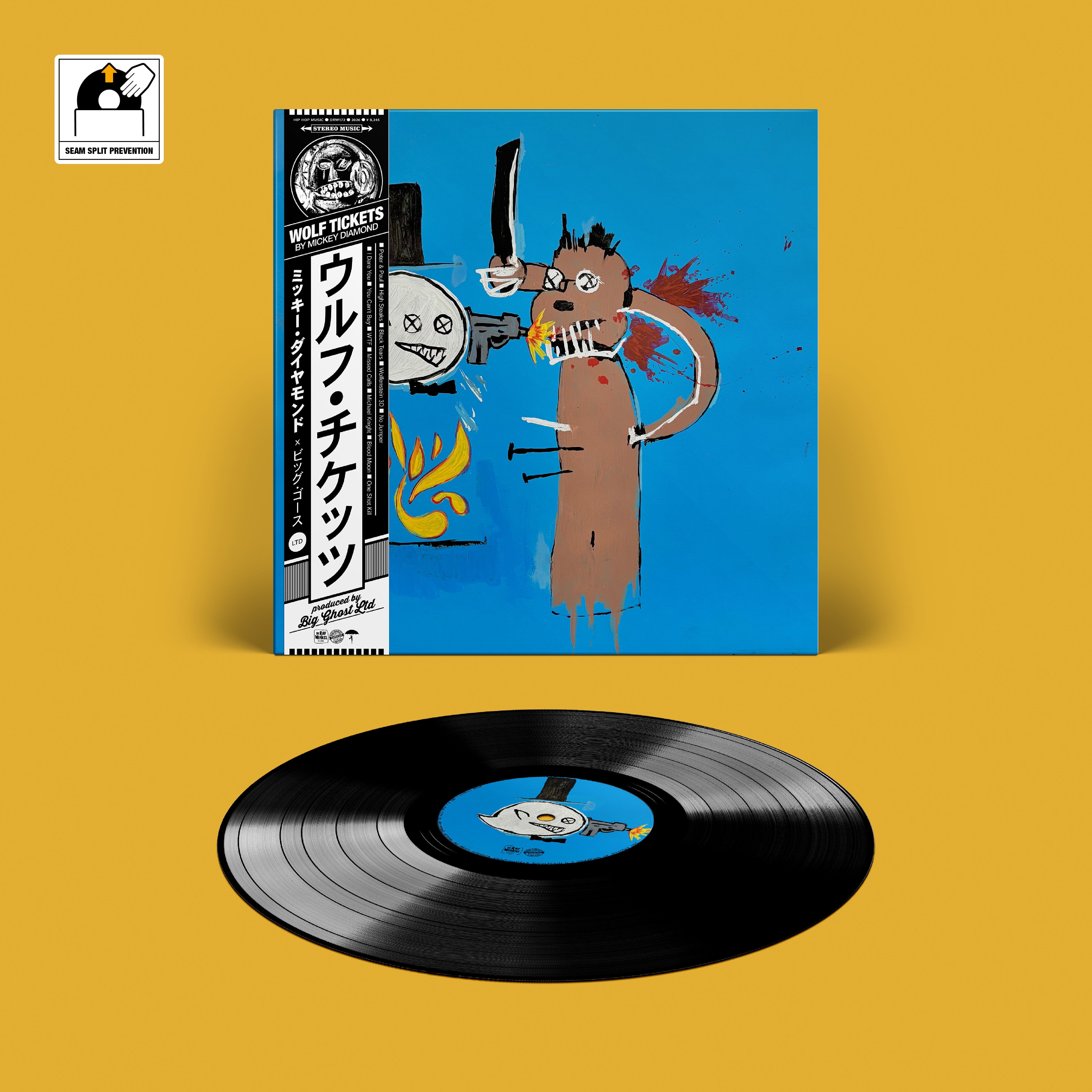 Pre-Order // Wolf Tickets - Mickey Diamond x Big Ghost Ltd