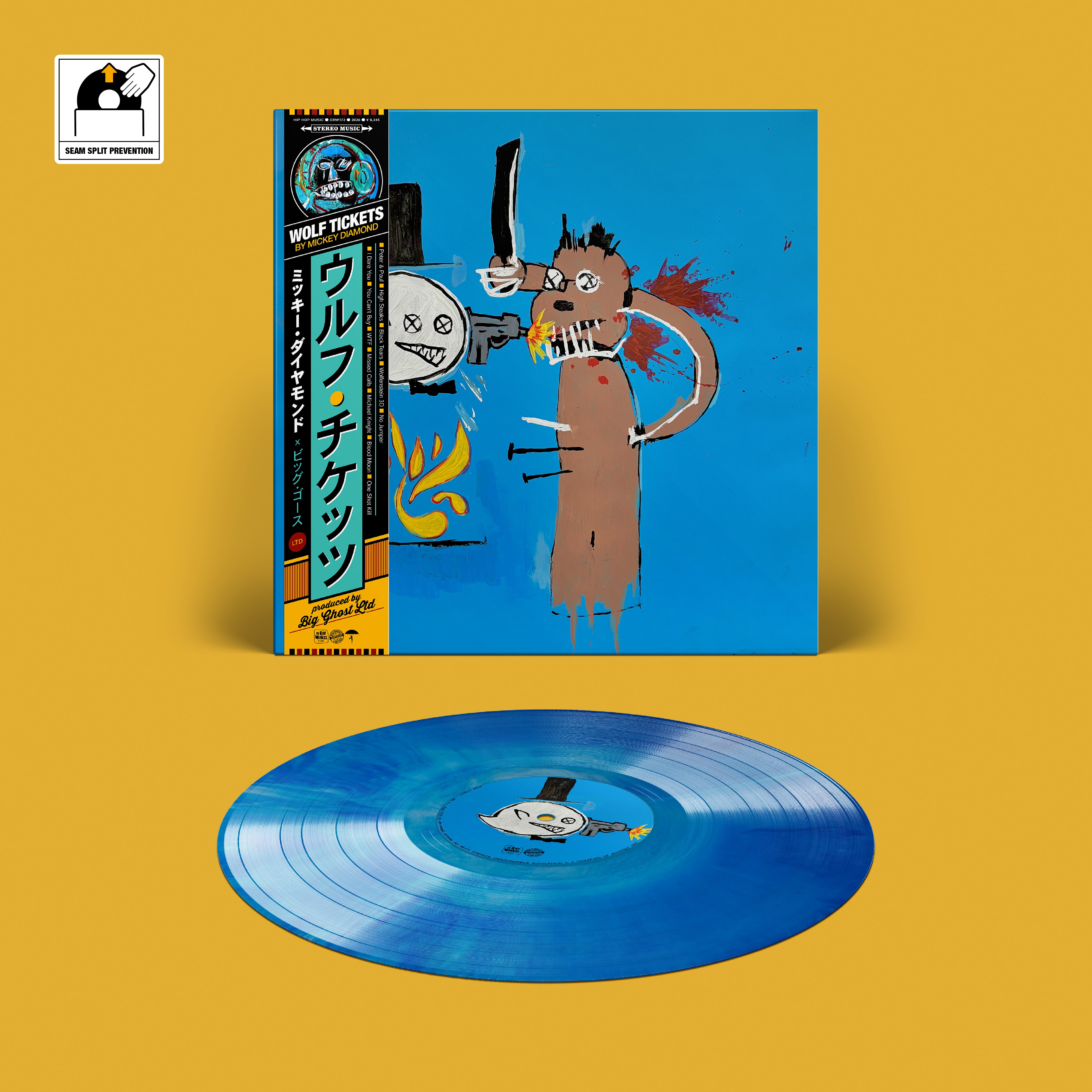 Pre-Order // Wolf Tickets - Mickey Diamond x Big Ghost Ltd