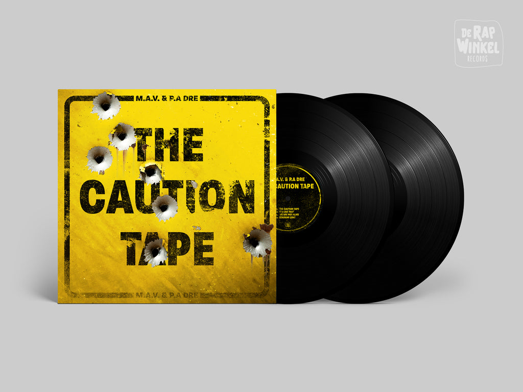Pre-Order // The Caution Tape - M.A.V. x P.A. Dre – deRapWinkel.nl